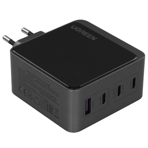 Купить Сетевое зарядное устройство Ugreen X565 серый  5454123. Характеристики, отзывы и цены в Донецке