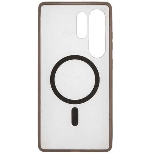 Купить Накладка  uBear Cloud Mag Case для Samsung Galaxy S25 Ultra серый/прозрачный  5617321. Характеристики, отзывы и цены в Донецке