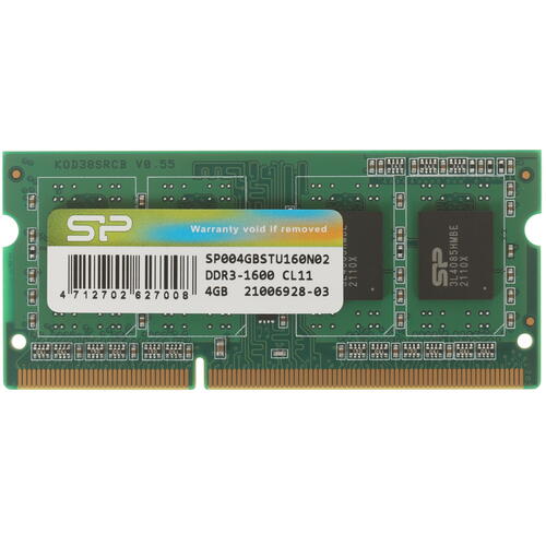 Купить Оперативная память SODIMM Silicon Power [SP004GBSTU160N02] 4 ГБ  1026233. Характеристики, отзывы и цены в Донецке