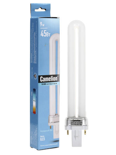 Купить Лампа люминесцентная Camelion LH9-U/842/G23  0179916. Характеристики, отзывы и цены в Донецке