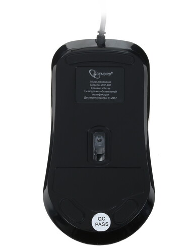 Купить Мышь проводная Gembird MOP-400-R Silent  красный  1229900. Характеристики, отзывы и цены в Донецке