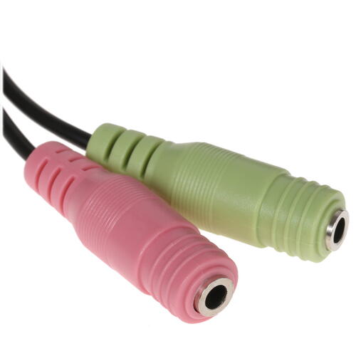 Купить Разветвитель   Aceline 4-pin 3.5 mm jack - 3.5 mm jack x2 черный  1380498. Характеристики, отзывы и цены в Донецке