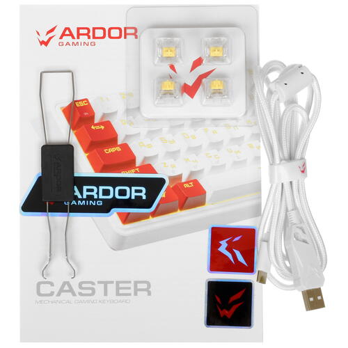 Купить Клавиатура  проводная + беспроводная ARDOR GAMING Caster  5061386. Характеристики, отзывы и цены в Донецке