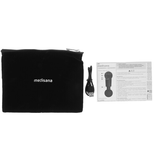 Купить Массажный пистолет Medisana MG 150 черный  9159570. Характеристики, отзывы и цены в Донецке