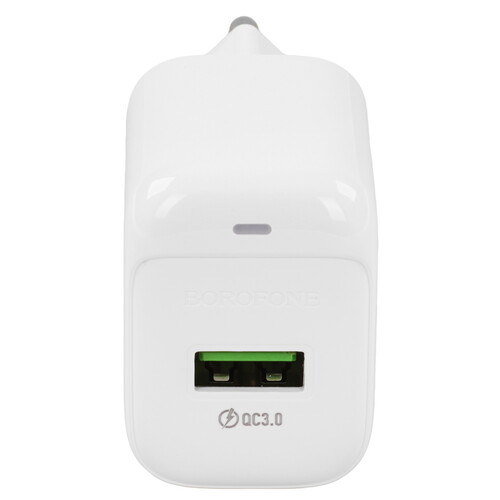 Купить Сетевое зарядное устройство Borofone BAS42A белый  5609259. Характеристики, отзывы и цены в Донецке