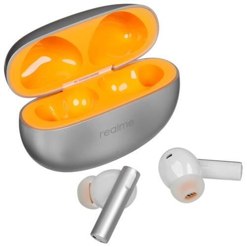 Купить Наушники TWS realme Buds Air 6 серебристый  5459891. Характеристики, отзывы и цены в Донецке