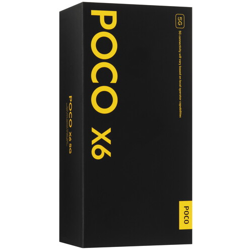 Купить 6.67" Смартфон POCO X6 512 ГБ синий  5441635. Характеристики, отзывы и цены в Донецке
