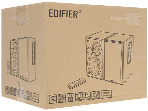 Купить Колонки Edifier R1580MB черный  1147464. Характеристики, отзывы и цены в Донецке