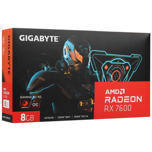 Купить Видеокарта GIGABYTE AMD Radeon RX 7600 GAMING OC  5423691. Характеристики, отзывы и цены в Донецке