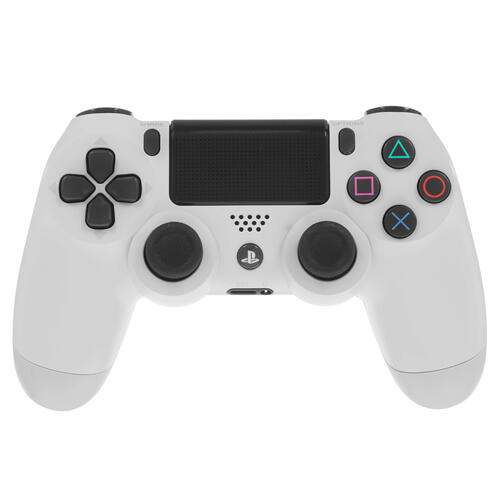 Купить Геймпад беспроводной PlayStation DualShock 4 (Ver.2) белый  5430475. Характеристики, отзывы и цены в Донецке