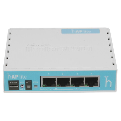 Купить Wi-Fi роутер MikroTik hAP lite  5048364. Характеристики, отзывы и цены в Донецке