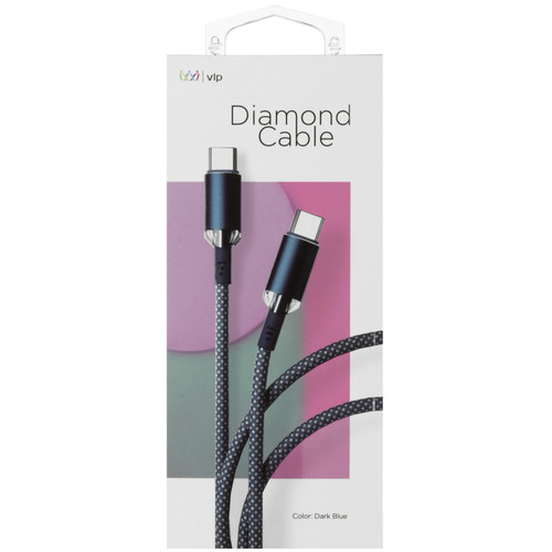 Купить Кабель VLP USB Type-C - USB Type-C синий  5466282. Характеристики, отзывы и цены в Донецке