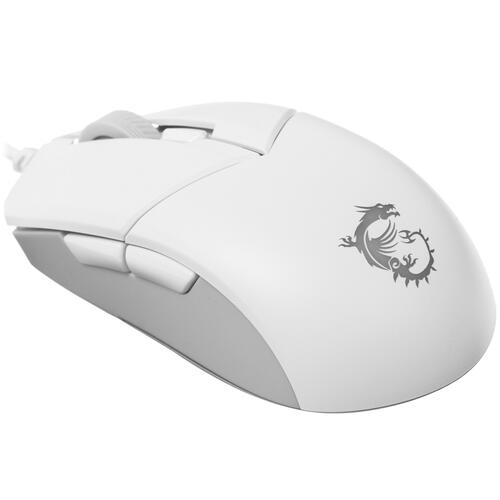 Купить Мышь проводная MSI Clutch GM11 [S12-0401980-CLA] белый  4843615. Характеристики, отзывы и цены в Донецке