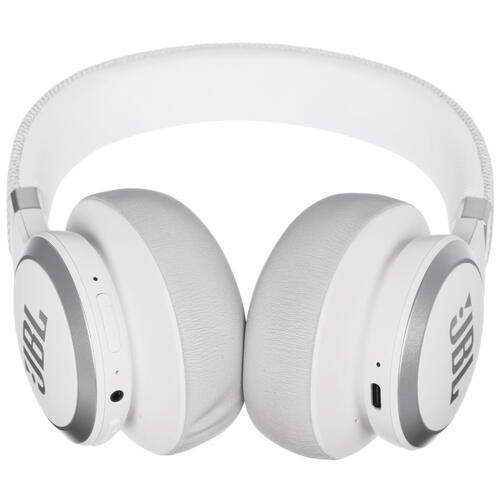 Купить Беспроводные/проводные наушники JBL LIVE 660NC белый  4776897. Характеристики, отзывы и цены в Донецке