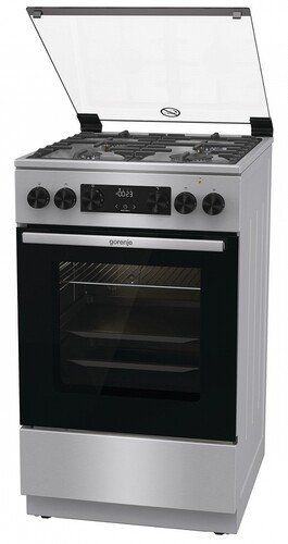 Купить Комбинированная плита Gorenje GKS5C74XF серый  9258752. Характеристики, отзывы и цены в Донецке