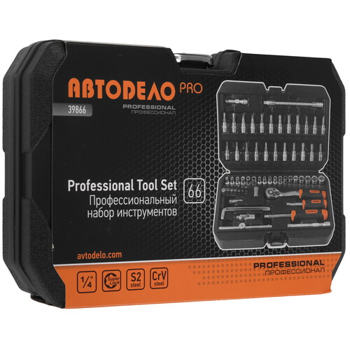 Купить Набор инструментов АвтоDело 39866  9117727. Характеристики, отзывы и цены в Донецке