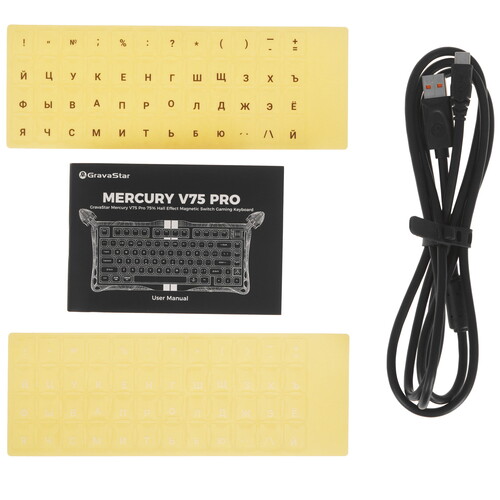 Купить Клавиатура  проводная GravaStar Mercury V75 Pro  9304554. Характеристики, отзывы и цены в Донецке
