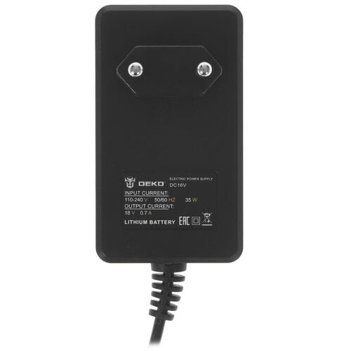 Купить Зарядное устройство DEKO DC16V  5452271. Характеристики, отзывы и цены в Донецке