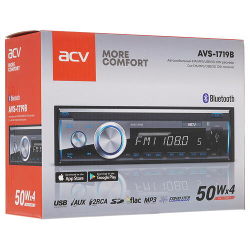 Купить Автопроигрыватель ACV AVS-1719B  5340014. Характеристики, отзывы и цены в Донецке