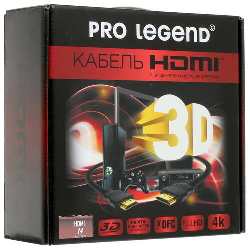 Купить Кабель  Pro Legend HDMI - HDMI, 14 м  1365004. Характеристики, отзывы и цены в Донецке