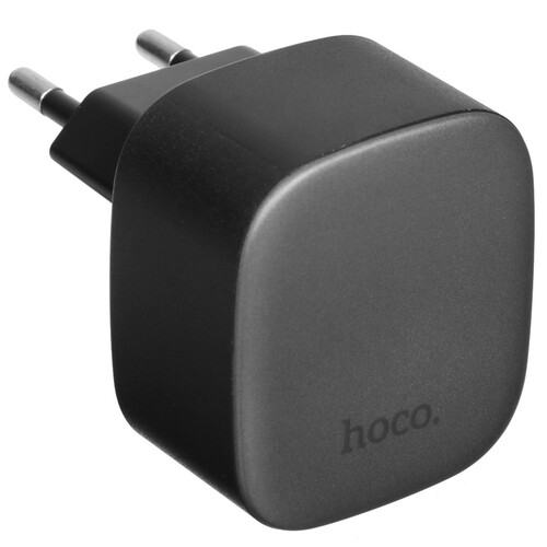 Купить Сетевое зарядное устройство Hoco CS34A черный  5474850. Характеристики, отзывы и цены в Донецке