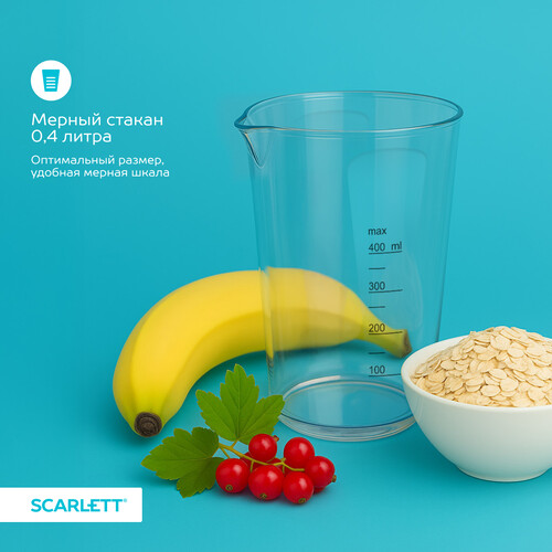 Купить Блендер погружной Scarlett SC-HB42F87 серый  9268020. Характеристики, отзывы и цены в Донецке