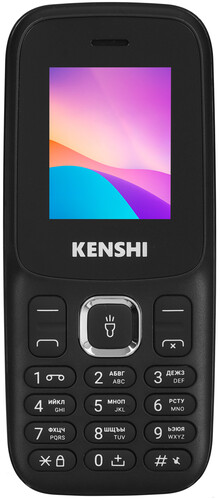Купить Сотовый телефон KENSHI M175 черный + SIM-карта  9237082. Характеристики, отзывы и цены в Донецке