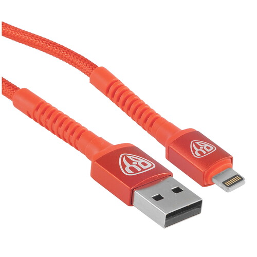 Купить Кабель круглый BY Lightning 8-pin - USB 2.0 Type-A красный 2 м  5482188. Характеристики, отзывы и цены в Донецке