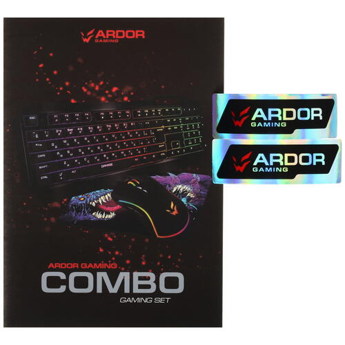 Купить Игровой набор ARDOR GAMING Combo черный  5081255. Характеристики, отзывы и цены в Донецке