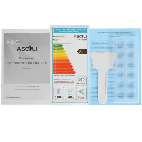 Купить Встраиваемый холодильник Ascoli ADRF229BI  8126417. Характеристики, отзывы и цены в Донецке
