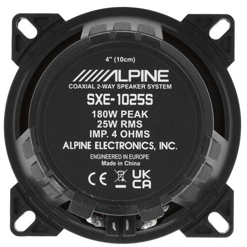 Купить Коаксиальная акустическая система Alpine SXE-1025S  6602502. Характеристики, отзывы и цены в Донецке