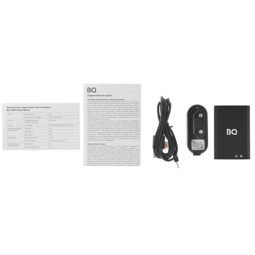 Купить Сотовый телефон BQ 2842 Disco Boom черный  9111975. Характеристики, отзывы и цены в Донецке