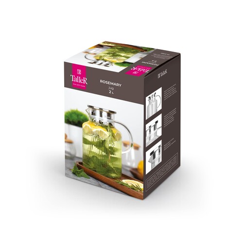 Купить Кувшин TalleR TR-31383 2 л  9311419. Характеристики, отзывы и цены в Донецке