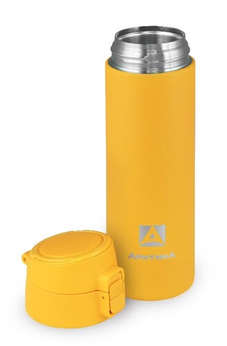Купить Термокружка Арктика 705-500 желтый  9171071. Характеристики, отзывы и цены в Донецке
