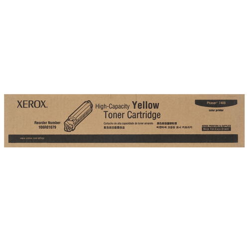 Купить Картридж лазерный Xerox 106R01079 желтый  7936966. Характеристики, отзывы и цены в Донецке