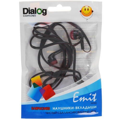 Проводные наушники Dialog Emit EP-40 черный Купить Проводные наушники Dialog Emit EP-40 черный  5370343. Характеристики, отзывы и цены в Донецке