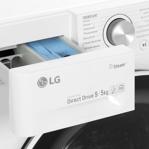 Купить Стирально-сушильная машина LG F4V5VG0W белый  1391430. Характеристики, отзывы и цены в Донецке