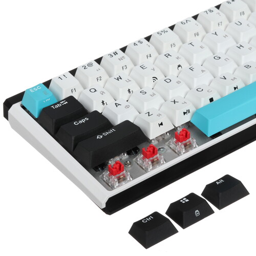Купить Клавиатура  проводная + беспроводная Durgod K330w Plus Ion Storm  5449867. Характеристики, отзывы и цены в Донецке