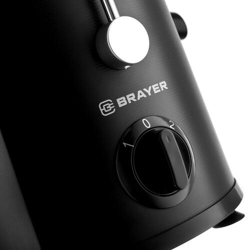 Купить Соковыжималка электрическая BRAYER 1702BR черный  5370043. Характеристики, отзывы и цены в Донецке