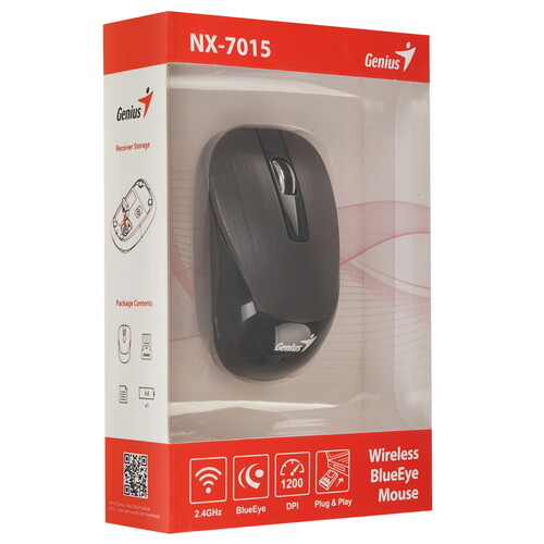 Купить Мышь беспроводная Genius NX-7015  9140273. Характеристики, отзывы и цены в Донецке