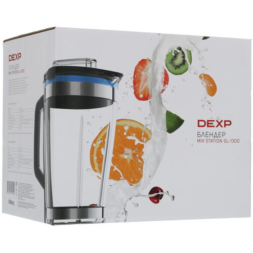 Купить Блендер стационарный DEXP GL-1300 Mix Station черный  5026155. Характеристики, отзывы и цены в Донецке