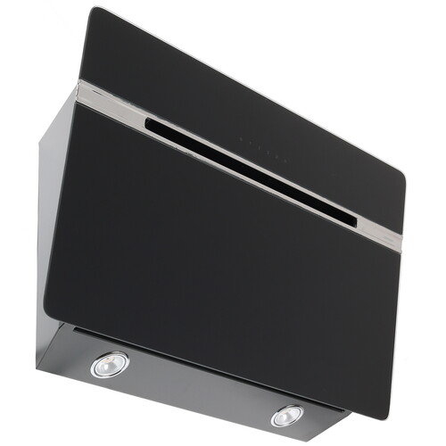 Купить Вытяжка наклонная Jetair VIKI BL/A/90 черный/серый  1106557. Характеристики, отзывы и цены в Донецке