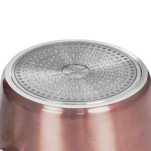 Купить Кастрюля Berlinger Haus I-Rose Edition BH-6035 4 л 24 см розовый  9151285. Характеристики, отзывы и цены в Донецке