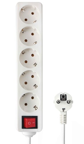 Купить Удлинитель Гарнизон EL-NB-G5-W-3 белый  9154782. Характеристики, отзывы и цены в Донецке
