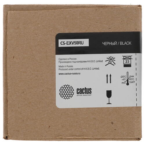 Купить Картридж лазерный Cactus CS-EXV50RU черный, с чипом  9914149. Характеристики, отзывы и цены в Донецке