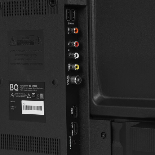 Купить 40" (102 см) Телевизор BQ 40F32B черный  9229103. Характеристики, отзывы и цены в Донецке