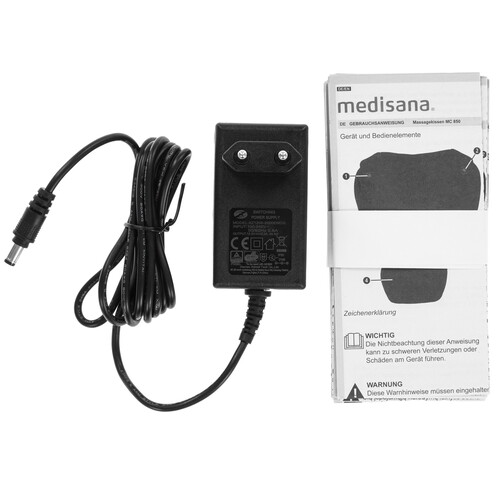 Купить Массажная подушка Medisana MC 850 черный  9159568. Характеристики, отзывы и цены в Донецке