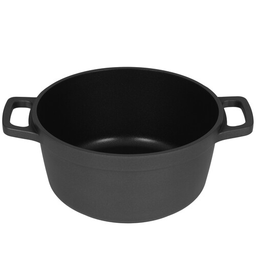 Купить Кастрюля Werner Nero 52086 2.5 л 20 см черный  9223362. Характеристики, отзывы и цены в Донецке