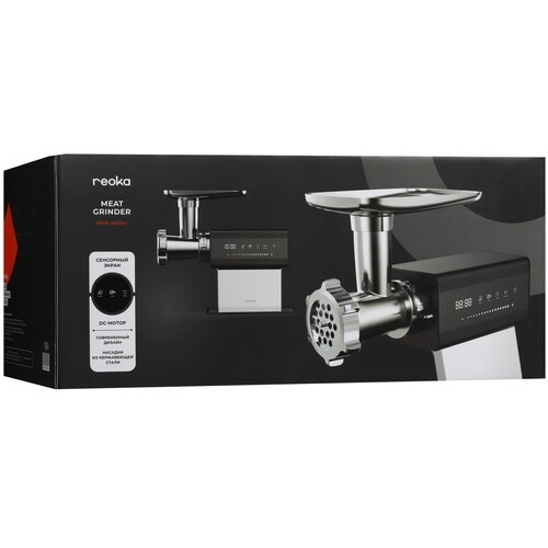 Купить Мясорубка электрическая Reoka RKMG-MD254 Steel Pro серый  9176234. Характеристики, отзывы и цены в Донецке