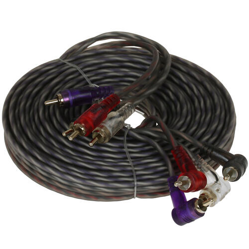 Купить Кабель   Ural RCA x4 - RCA x4 черный  5331737. Характеристики, отзывы и цены в Донецке